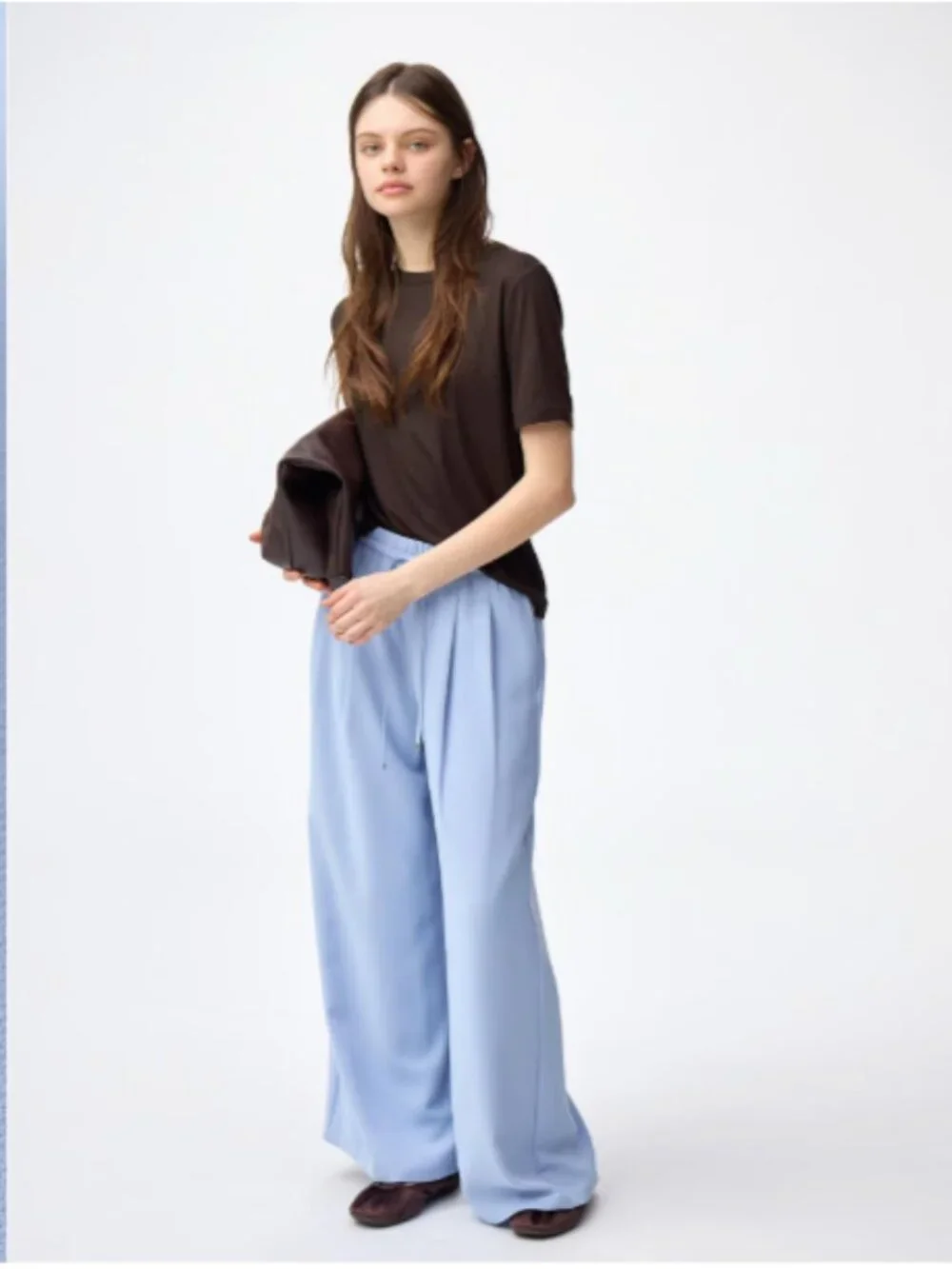 Japanese Draped Wide Leg Pant